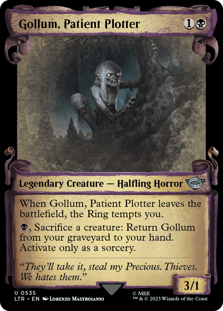 Gollum, Patient Plotter [The Lord of the Rings: Tales of Middle-Earth